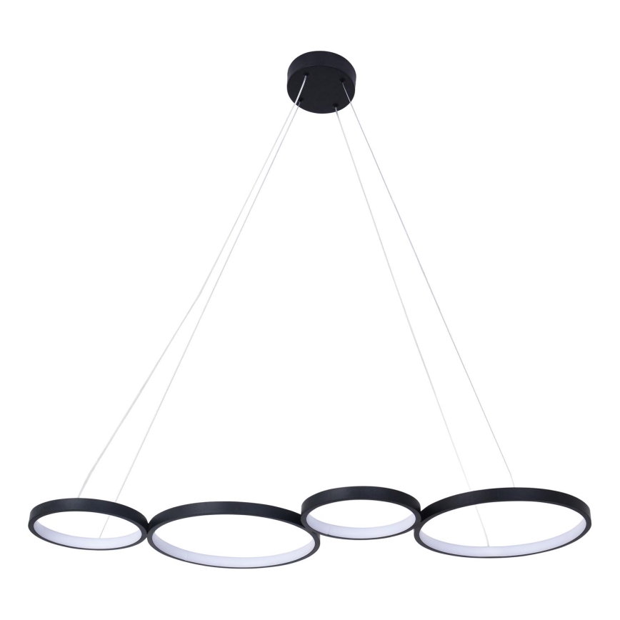Suspension filaire FLAMENCO LED/42W/230V 4000K noir