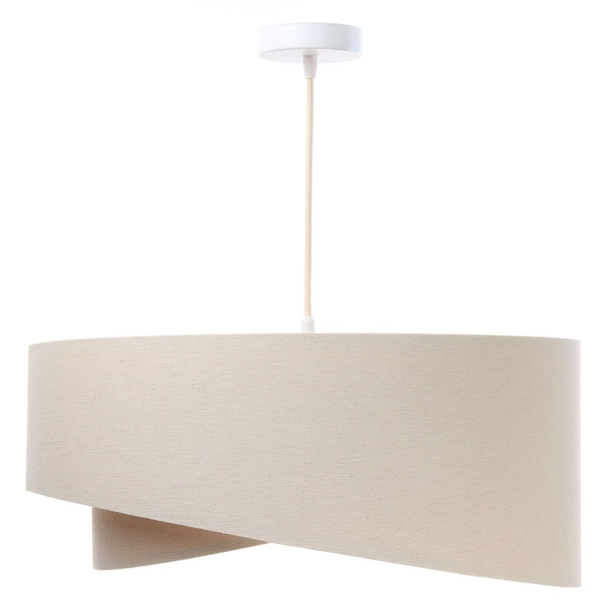 Suspension filaire GALAXY 1xE27/60W/230V beige