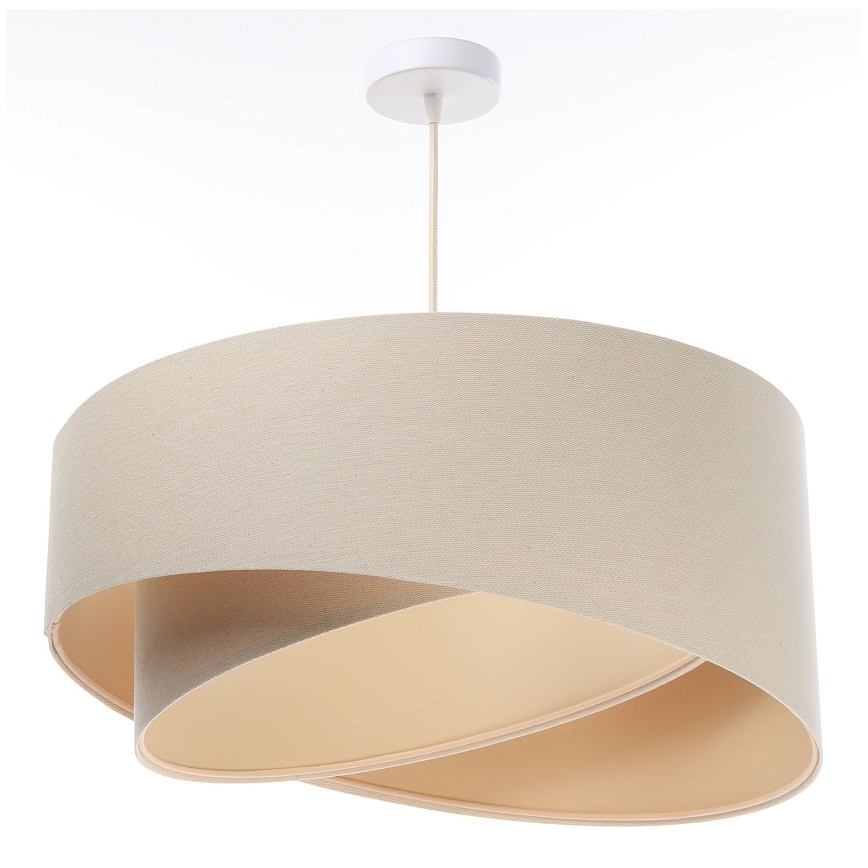 Suspension filaire GALAXY 1xE27/60W/230V beige