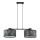 Suspension filaire GLORY 2xE27/60W/230V