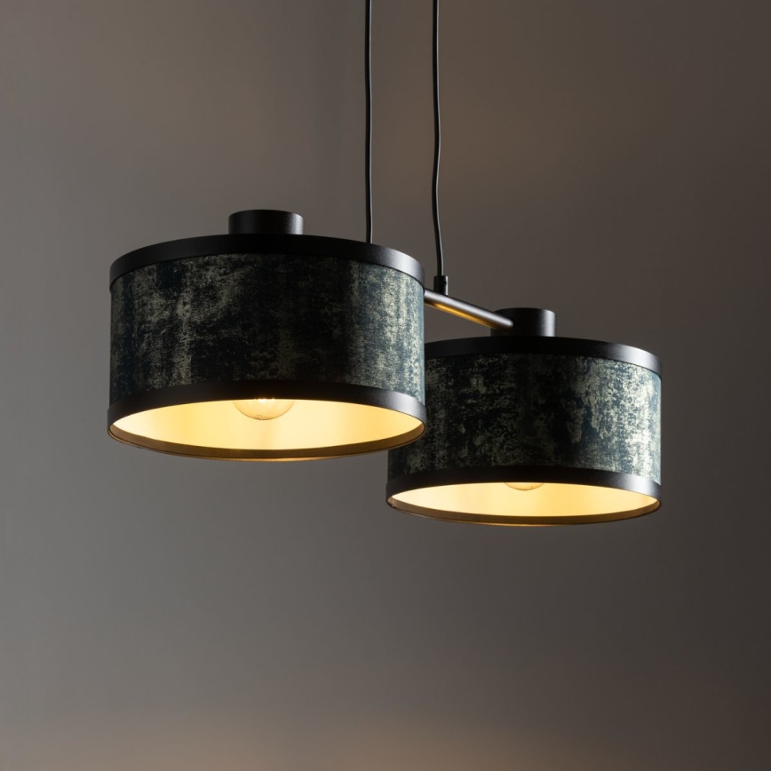 Suspension filaire GLORY 2xE27/60W/230V