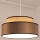 Suspension filaire GRACE 1xE27/60W/230V beige/marron