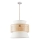 Suspension filaire GRENADA 1xE27/20W/230V d. 40 cm beige
