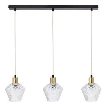 Suspension filaire GRENIKO 3xE14/40W/230V