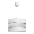 Suspension filaire HELEN 1xE27/15W/230V blanche