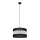 Suspension filaire HELEN 1xE27/15W/230V diam. 35 cm noir/doré