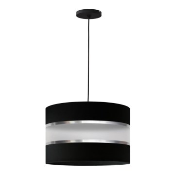 Suspension filaire HELEN 1xE27/15W/230V noire
