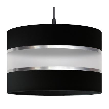Suspension filaire HELEN 1xE27/15W/230V noire