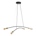 Suspension filaire HELIX 4xE27/15W/230V