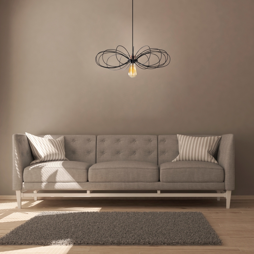 Suspension filaire HEMDEM 1xE27/40W/230V