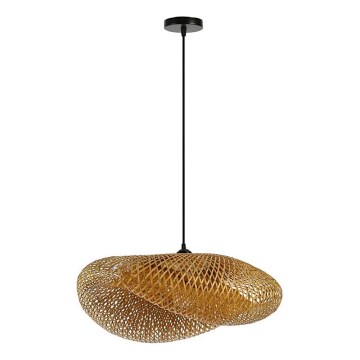 Suspension filaire HILO 1xE27/40W/230V d. 60 cm bambou