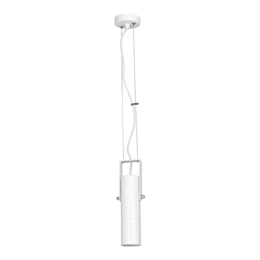 Suspension filaire IMPLODE 1xGU10/8W/230V blanc