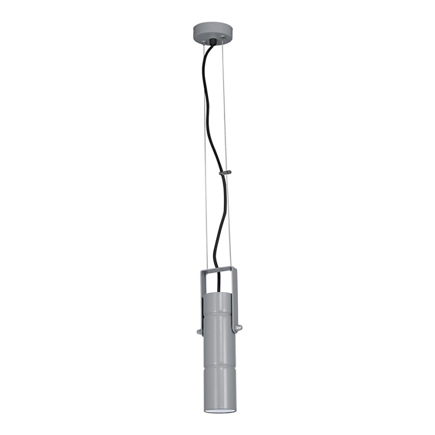 Suspension filaire IMPLODE 1xGU10/8W/230V gris
