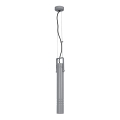 Suspension filaire IMPLODE 1xGU10/8W/230V gris