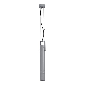 Suspension filaire IMPLODE 1xGU10/8W/230V gris