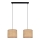 Suspension filaire IRMA 2xE27/60W/230V