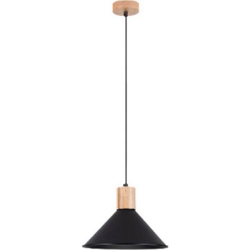 Suspension filaire JAGA 1xE27/15W/230V d. 30 cm noir