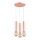 Suspension filaire JAZZ 3xE27/60W/230V