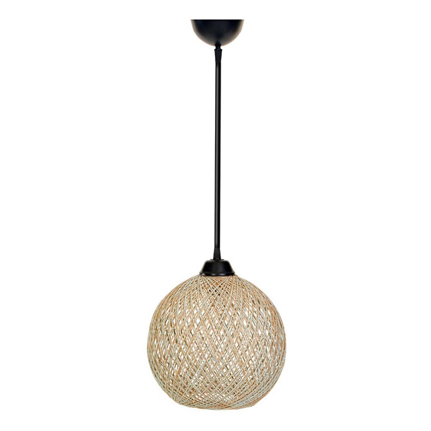 Suspension filaire JUTE 1xE27/60W/230V beige