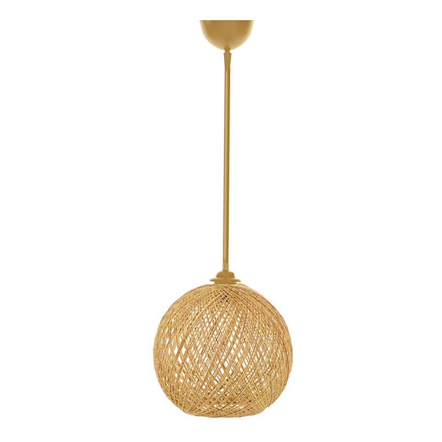 Suspension filaire JUTE 1xE27/60W/230V beige