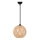 Suspension filaire JUTE 1xE27/60W/230V beige