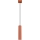 Suspension filaire KARBON 1xGU10/10W/230V rouge