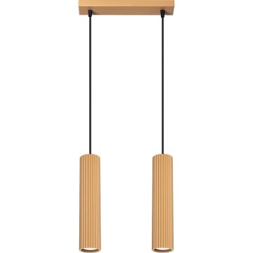 Suspension filaire KARBON 2xGU10/10W/230V doré
