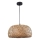 Suspension filaire KORFU 1xE27/20W/230V d. 38 cm bambou
