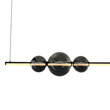 Suspension filaire KUGEL LED/30W/230V noir