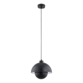 Suspension filaire KUGER 1xE27/15W/230V noir