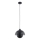 Suspension filaire KUGER 1xE27/15W/230V noir
