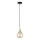 Suspension filaire LACRIMA HONEY 1xE27/60W/230V