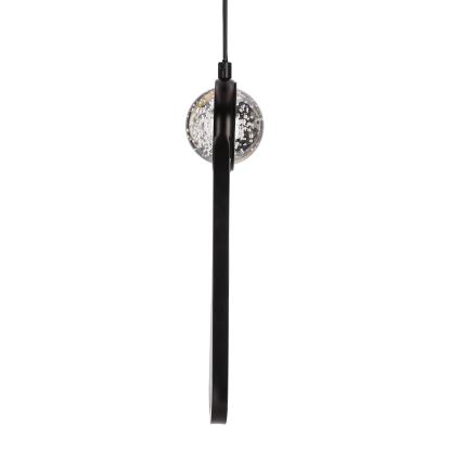 Suspension filaire LACRIMA LED/15W/230V 3000K noir