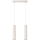 Suspension filaire LAGOS 2xGU10/10W/230V crème
