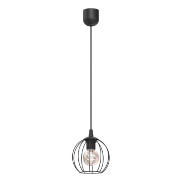 Suspension filaire LAPS 1xE27/15W/230W noir