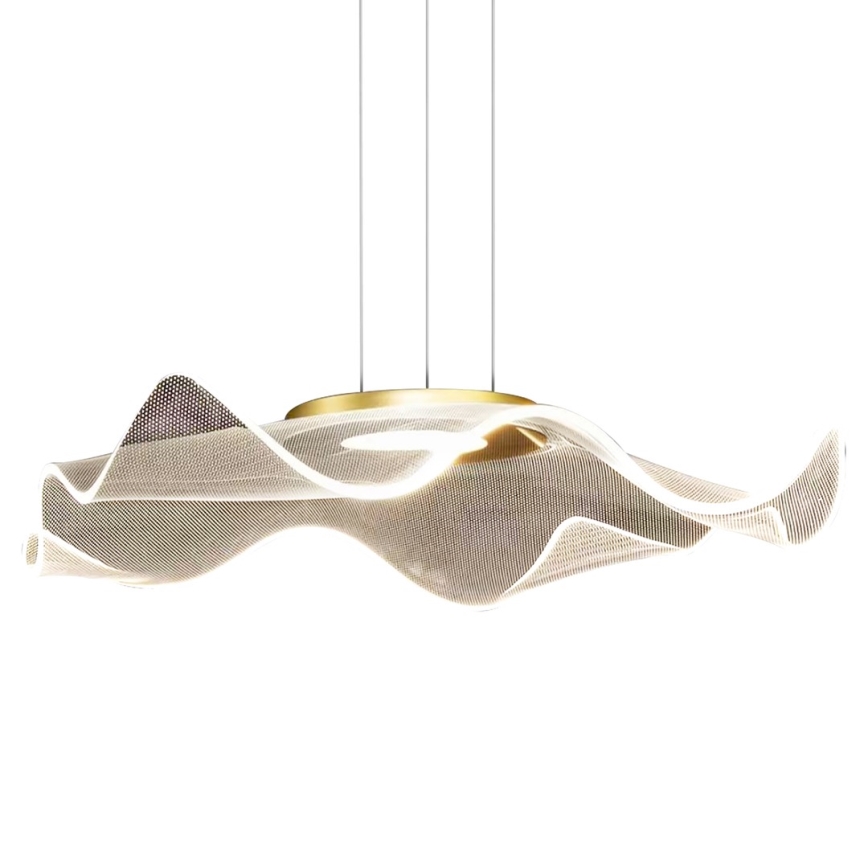 Suspension filaire LARGO LED/16W/230V doré