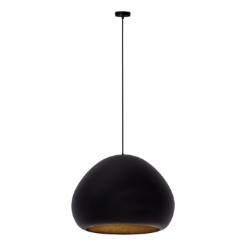 Suspension filaire LAVA 1xE27/15W/230V noir/doré