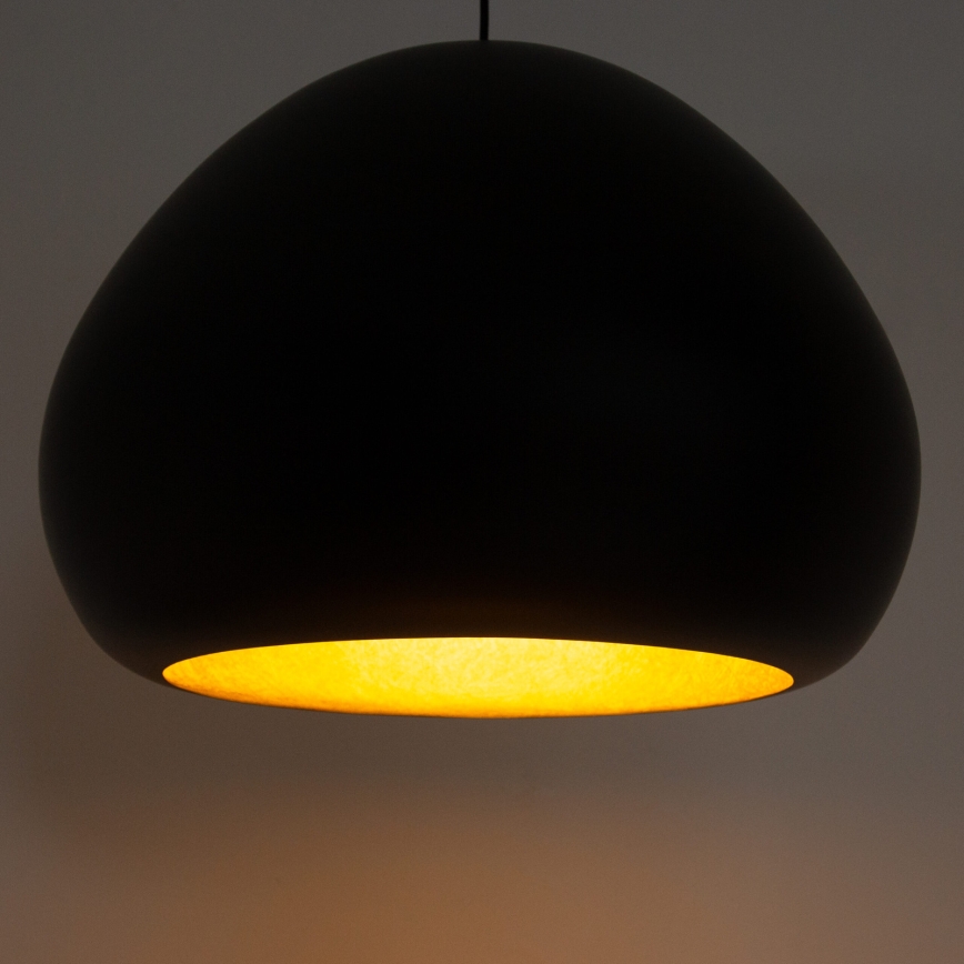 Suspension filaire LAVA 1xE27/15W/230V noir/doré