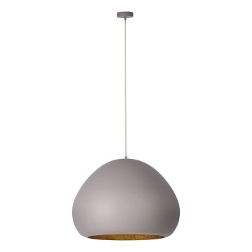 Suspension filaire LAVA 1xE27/15W/230V taupe/doré