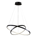 Suspension filaire LEA LED/35W/230V 4000K d. 60 cm noir