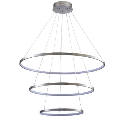 Suspension filaire LEA LED/60W/230V 4000K d. 80 cm chrome mat