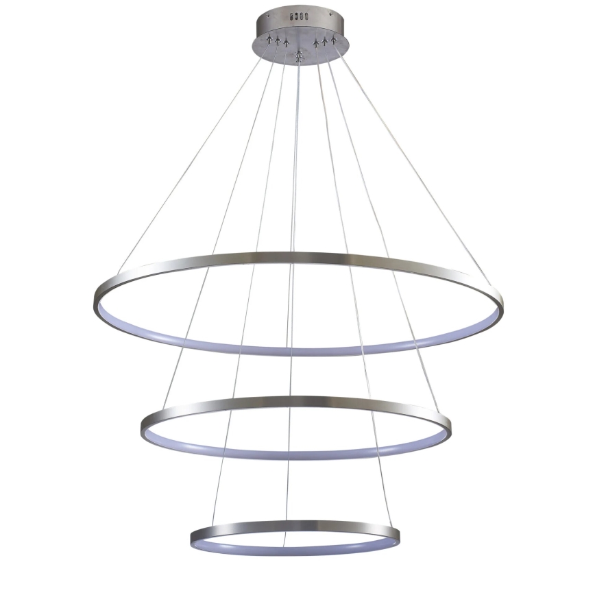 Suspension filaire LEA LED/60W/230V 4000K d. 80 cm chrome mat