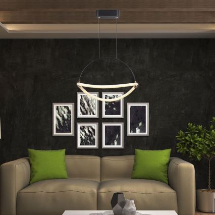 Suspension filaire LED/12W/230V 4000K d. 40 cm
