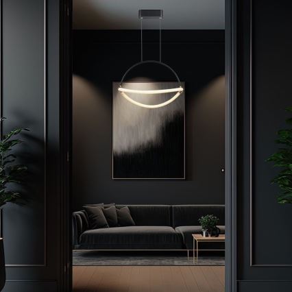 Suspension filaire LED/12W/230V 4000K d. 40 cm