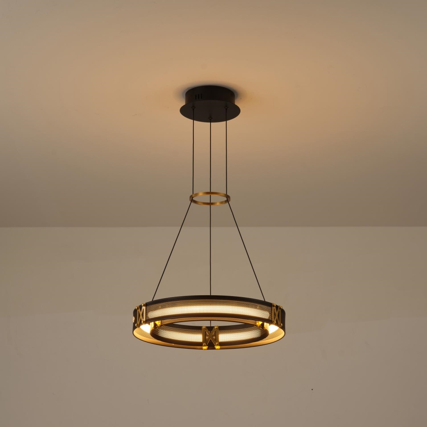Suspension filaire LED/21W/230V 3000K 42x120 cm