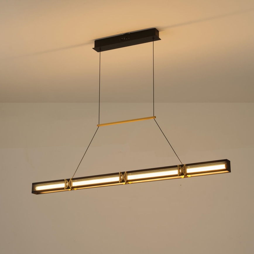 Suspension filaire LED/21W/230V 3000K 45x120 cm