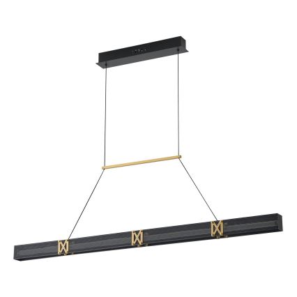 Suspension filaire LED/21W/230V 3000K 45x120 cm