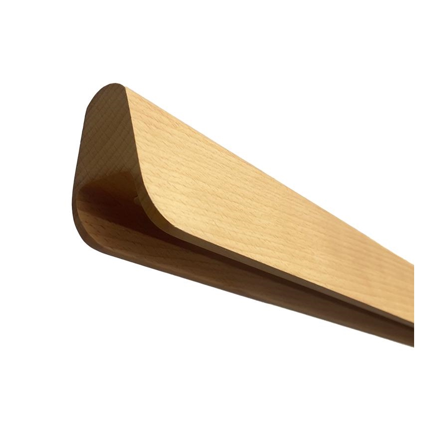 Suspension filaire LED/22W/230V 4000K 120 cm hêtre/bois massif