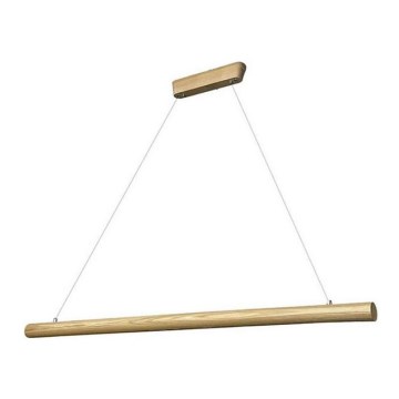 Suspension filaire LED/26W/230V 4000K 150 cm frêne/bois massif