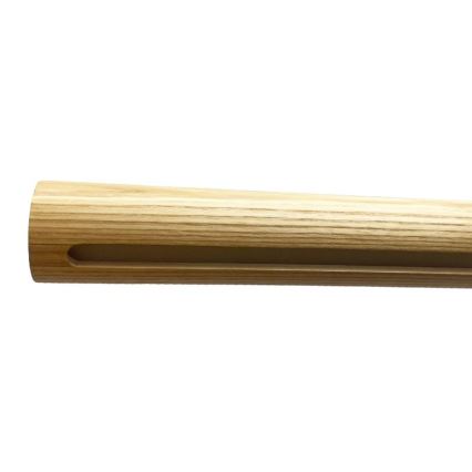 Suspension filaire LED/26W/230V 4000K 150 cm frêne/bois massif